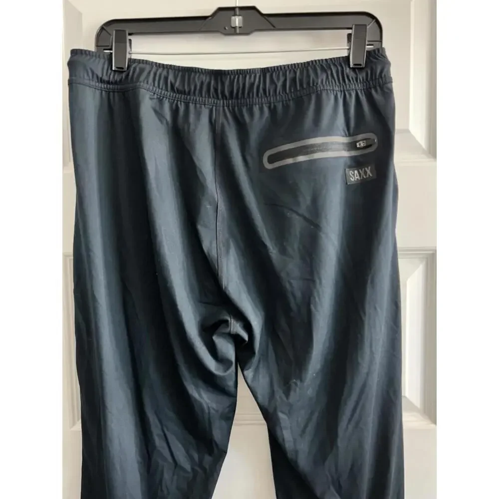 SAXX PeakDaze Jogger Pants Black Men’s Sz Med Lounge Pants